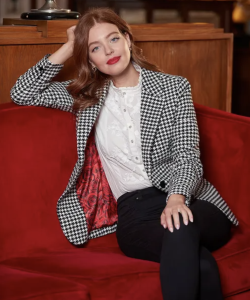 Darling Houndstooth Jacket